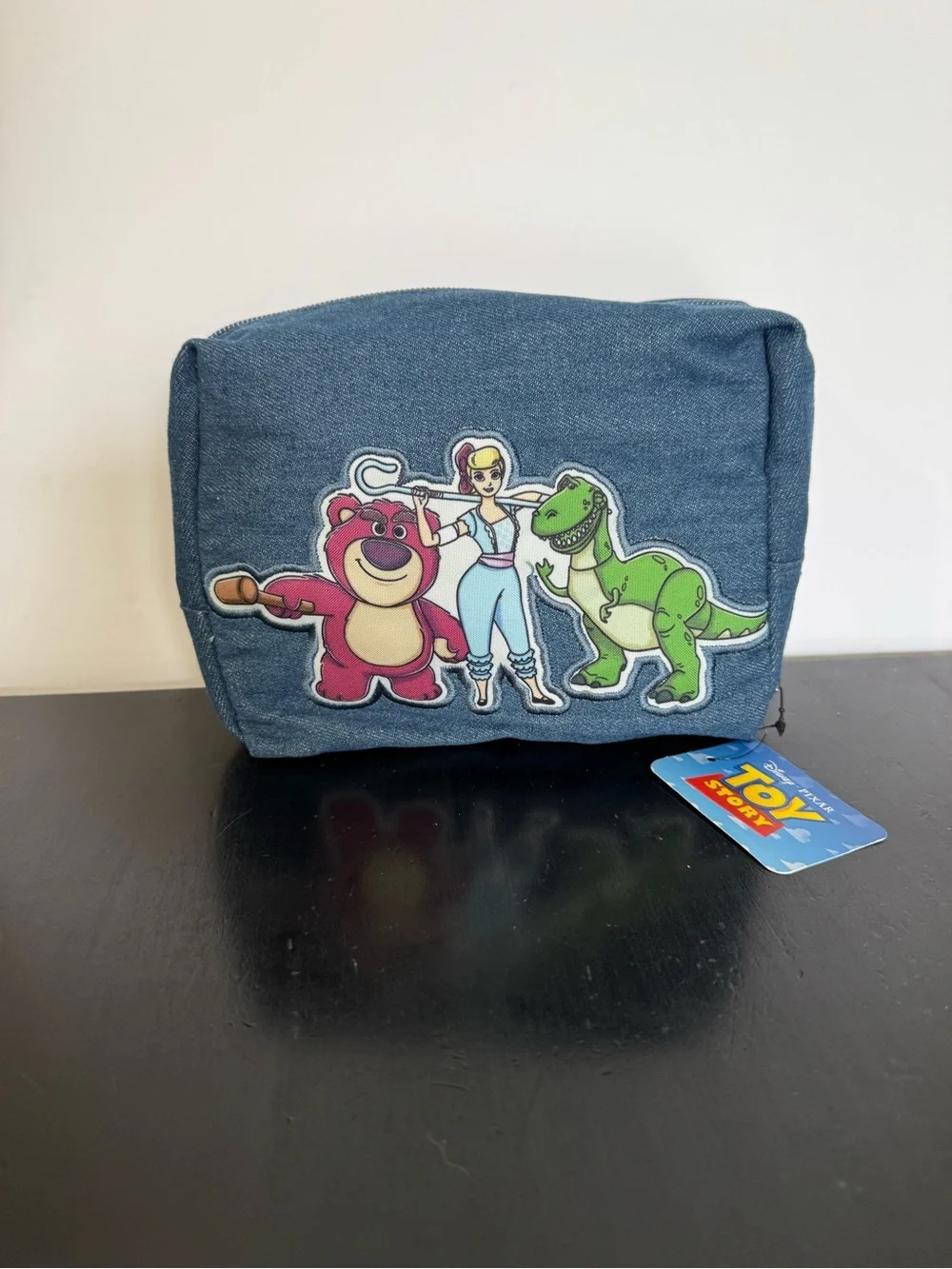 Disney Pixar Toy Story Denim Cosmetic Bag